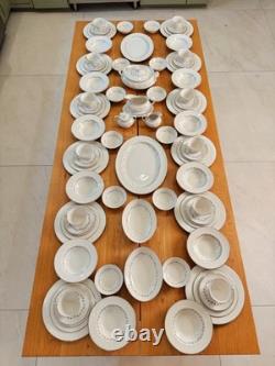 Royal Doulton Cadence TC1007 Bone China 92pc Set for 12 Unused Perfect England