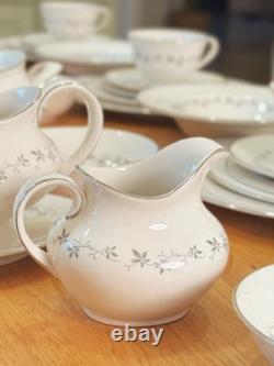 Royal Doulton Cadence TC1007 Bone China 92pc Set for 12 Unused Perfect England