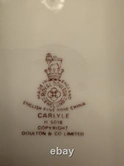 Royal Doulton Carlyle Bone China Dinnerware 12 Place Settings + Extras