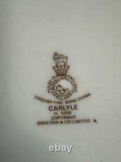 Royal Doulton Carlyle Bone China Dinnerware 12 Place Settings + Extras