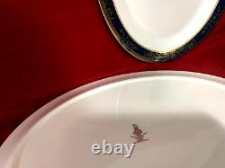 Royal Doulton Carlyle Bone China Set Of 2 Oval Serving Platters England