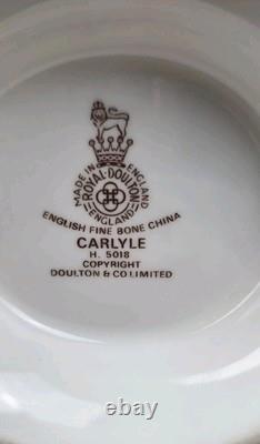 Royal Doulton Carlyle Tea/Coffe Set, Bone China Made in England