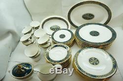 Royal Doulton China Set Carlyle Pattern 63 Pc Set Service For 12 H5018 England