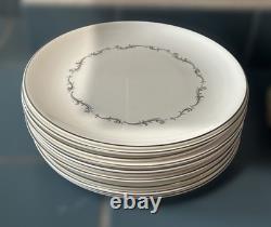 Royal Doulton Coronet Bone China Dinnerware Set 12 Place Settings H4947