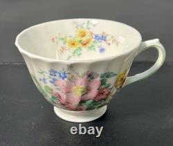 Royal Doulton England 1938-1959 Arcadia Bone China Set Of 12 Cups Saucers