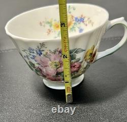 Royal Doulton England 1938-1959 Arcadia Bone China Set Of 12 Cups Saucers