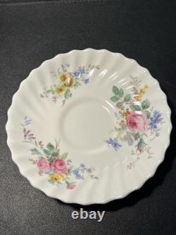 Royal Doulton England 1938-1959 Arcadia Bone China Set Of 12 Cups Saucers