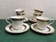 Royal Doulton England Bone China HARLOW Cups & Saucers Set of 6