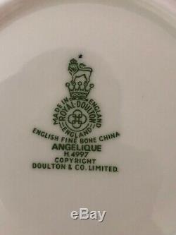 Royal Doulton England Bone China Tea & Coffee Set For 8 ANJELIQUE