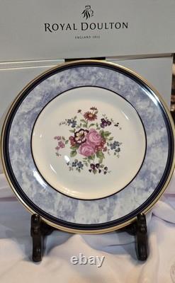 Royal Doulton England Centennial Rose Bone China 5pc Place Settings NEW IN BOX