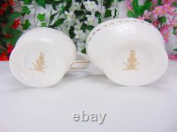 Royal Doulton Fine Bone China Tea & Coffee Set for 6 Covington Pattern 32 Pcs