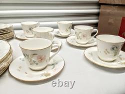 Royal Doulton Flirtation 28 Piece Set- China Dinnerware. Made In England