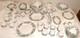 Royal Doulton Floradora Green T. C. 1127 5 Pc Place Setting-for 8+Extras 76 Pc New