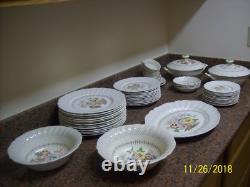 Royal Doulton Grantham Vtg Porcelain China Group Of 53 Pieces Made In England