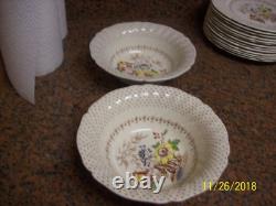 Royal Doulton Grantham Vtg Porcelain China Group Of 53 Pieces Made In England