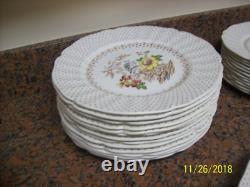 Royal Doulton Grantham Vtg Porcelain China Group Of 53 Pieces Made In England