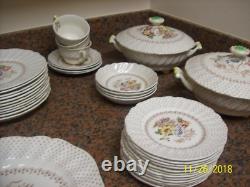 Royal Doulton Grantham Vtg Porcelain China Group Of 53 Pieces Made In England