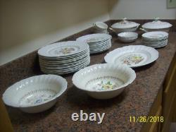 Royal Doulton Grantham Vtg Porcelain China Group Of 53 Pieces Made In England