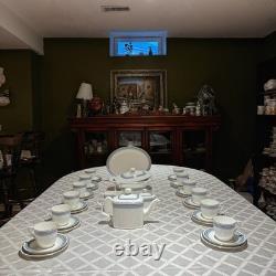 Royal Doulton Greyfriars H5068 Bone China Tea Set 42pc for 12 Discontinued Mint Royal Doulton Greyfriars H5068 Bone China Tea Set 42pc for 12 Discontinued Mint