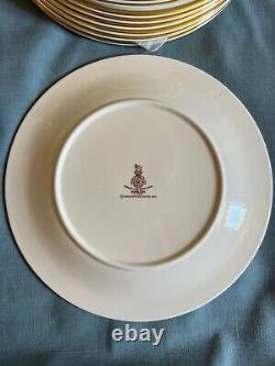 Royal Doulton Harlow Bone China Salad Plates Set of 10 England