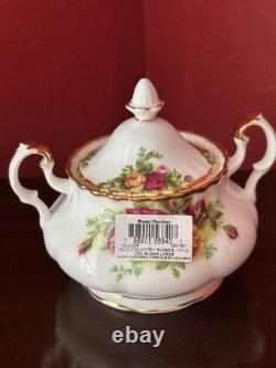 Royal Doulton Old Country Roses 3 Piece Bone China Tea Set Mint in Box