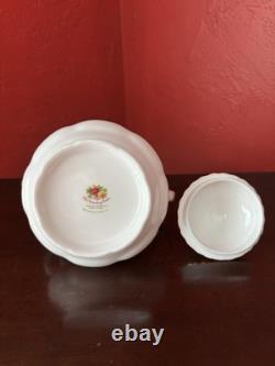 Royal Doulton Old Country Roses 3 Piece Bone China Tea Set Mint in Box