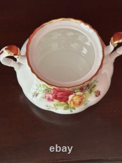 Royal Doulton Old Country Roses 3 Piece Bone China Tea Set Mint in Box