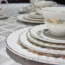 Royal Doulton Piedmont H4967 41pc Bone China Dinnerware Set for 8 England