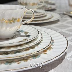 Royal Doulton Piedmont H4967 41pc Bone China Dinnerware Set for 8 England
