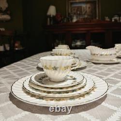 Royal Doulton Piedmont H4967 41pc Bone China Dinnerware Set for 8 England