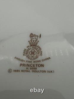 Royal Doulton Princeton H5098 China Set 13 pcs Service for 3 Fine Bone England