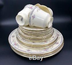 Royal Doulton Rebecca 5 pieces Plate Setting for 4 Bone China England 20 pieces
