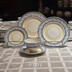 Royal Doulton Tewkesbury Bone China 57pc Set for 9 with Cream Soup Bowls England