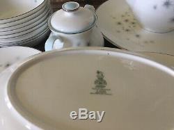 Royal Doulton Thistledown China 49 Pc Set For Platter/coffee/cream/sug England