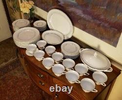 Royal Doulton Tiara China Set Service for 12 With Extra Pieces