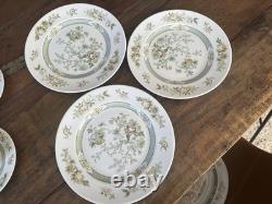 Royal Doulton Tonkin TC1107 13 Pc China Set England Cups Plates Platter VTG