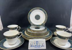 Royal Doutlon Carlyle China(Set of 4)5 Pc Place Setting1st Quality20 Piece