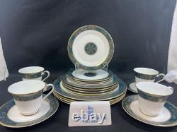 Royal Doutlon Carlyle China(Set of 4)5 Pc Place Setting1st Quality20 Piece