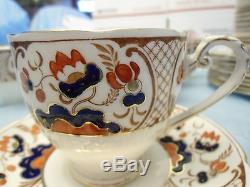 Royal Grafton Bone China England tea cup and saucer set for 12, cup 3,5W x 3H