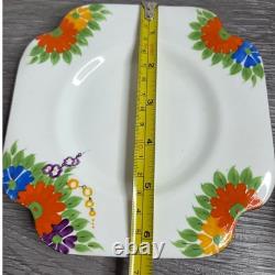Royal Grafton Bone China Floral Tea Set 7pc Serving Tray Cups Plates England