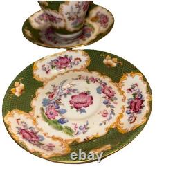 Royal Grafton Canton Fine Bone China Floral Pattern Tea Set 15 Pcs Md England