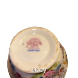 Royal Grafton Canton Fine Bone China Floral Pattern Tea Set 15 Pcs Md England