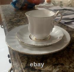 Royal Standard China England, Set Of 8 Plates, Cups/Saucers, Bowls, Lg. Plates
