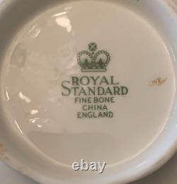 Royal Standard China England, Set Of 8 Plates, Cups/Saucers, Bowls, Lg. Plates