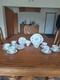 Royal Standard Fine China Pink & Blue Floral Design 20 Piece Dinnerware Grouping