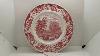 Royal Tudor Ware Olde England Red U0026 White China Dinner Plate