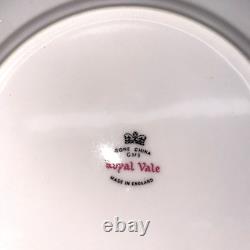 Royal Vale Bone China Dessert Set-14 Pieces 7515