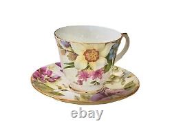 Royal Winchester Bone China Tea cup Set of 12 Flower Berries Design England