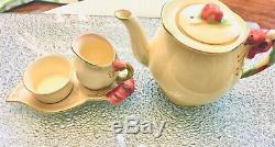 Royal Winton Tea Set Tiger Lily Antique Bone China Pattern 5773 Tea Pot Cup
