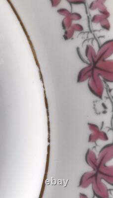 Royal Worcester Bala Pink Dinner Plates 10 3/4 Bone China Set Of 8 England